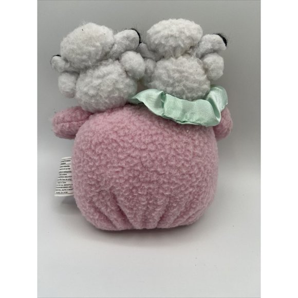 Vintage conjoined twin Lambs 6” Joelson Industries 1999 Cute spring lambs sheep - Picture 3 of 7